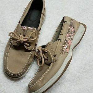 Sparkly Sperry Topsiders Size 7.5